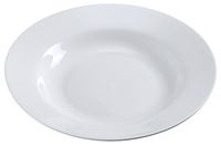 Yanco PS-120 Pasta Bowl, 30 oz Capacity, 12" Diameter, Porcelain, Bone White Color, Pack of 12