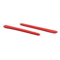 Personal Anti-Slip Silicone Round Hole Eyeglass Retainer Holder Sleeve Ear Hook Lock, Red