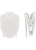 1InTheOffice Cubicle Clips, White, 20/Pack (White)