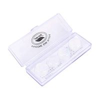 FTVOGUE 4pcs Noise Cancelling Ear Plugs Soft Comfortable Water Swimming Silicone Earplugs Sleep