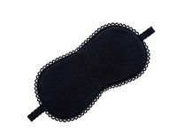 Buy 1 get 2 Lace Silk Sleep Masks (Black)