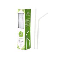 Repurpose 100% Compostable Plant Based Straws | BPA Free | Eco Friendly Straws | 50 Party Straws