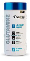 Evolution Advance Nutrition Fermented L-Glutamine Amino Acid Muscle Recovery Capsules, Nutritional Supplement for Post Workout (500 Milligrams)