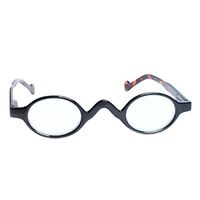 Huicai Cute Small Round Plastic Spring Heeled Magnifying Reading Glasses