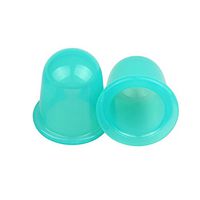 Fabal Silicone Cupping Small Cups Massage Vacuum Therapy Anti Cellulite Massage Cupping Cups Set (E)