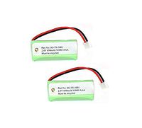 SPS Brand 2.4V 650mAh Replacement Battery for Radio Shack 23546 (2 Pack)