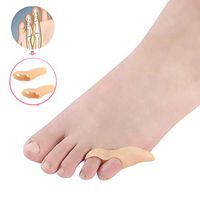 10 Pcs Pinky Toe Bunionette Corrector, Silicone Double - Loop Toe Separators for Tailors Bunion, Bunionette Protect and Pain Relief, Pinky Toe Cushion Guard Tailor's Bunionette Protector