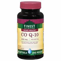 Finest Nutrition CoQ-10 200mg 60 Softgels