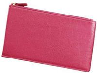 Large Flat Case 'Brights Pink' Leather by Graphic Image -