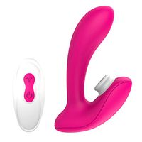 9 Frequency Women Relax Suck Toy USB Rechargeable Pleasure Tool Remote Control Vibe for Women By Qhufnng