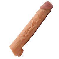 Amalgo 2020 Extra Large 11 Inch Skin Silicone Pên?ís Sleeve for Men Large Extension Cóndom Thick and Big Extra Large