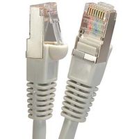 6Ft Cat.5E Shielded Patch Cable Molded Gray