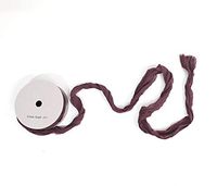 [Gilsang Package] Angel Hair Ribbon 3-1/2 Inch 5yd Vintage Curl Frayed Edge High-Quality Handmade Neat Luxury Decorative Gift Wrapping Ties Décor Bows (Victoria Purple)