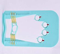 Five-Finger Exerciser, Rehabilitation Hand Wrist Training Finger, Flexible Exercise Palm Strength Grip Home Fitness Equipment Adjustable Size