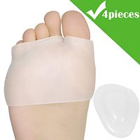 Metatarsal Pads for Women and Men Ball of Foot Cushions Metatarsalgia Foot Care for Heels (4 Pieces)