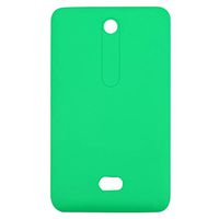 JUNXI Phone case Phone Cover Battery Back Cover for Nokia Asha 501 (Black) Soft and Simple (Color : Green)