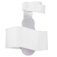 Qkiss Day & Night Pain Relief Bunion Splint Corrector Hallux Valgus Straightener Big Toe Separator(White)