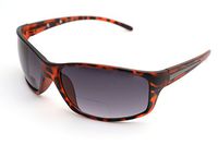 ColorViper Sports Double Injection Readers Flexie Reading Glasses size and color very (z5 matte tortoise/BiFocal gradient, 1.00)