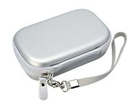 CaseSack Travel Pouch Case with Zipper for Polaroid ZIP Mobile Printer and HP Sprocket, Silver