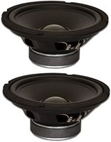 Goldwood Sound, Inc. Stage Subwoofer, Rubber Surround 8" Woofers 190 Watts each 4ohm Replacement 2 Speaker Set (GW-8024-2)