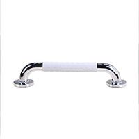 Bathroom safety rails Stainless Steel Nylon Texture Handrail Anti-slip Bathroom Shower Arm Barrier-free Elderly Thickening Safety Assistance White (Color : 68cm)