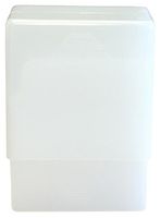 Crush-Proof Plastic 2 Piece Cigarette Case For King & 100s (1, White)