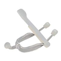 MUDOR Soft Contact Lense Remover Tool - Contact Lens Insertion Tool Includes Tweezers and Soft Scoop, Contact Lens Removal for Travel Home Use (Transparent)