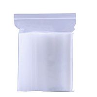 Mydio 100 pcs 8" X 11" Reclosable Plastic Poly Clear Bags,Clear Self Sealing Lock Bags(20cm x 28cm)