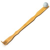 TungSam Therapeutic Bamboo Back Scratcher with Massage Ball