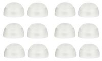 12 Pcs Large Original OEM Motorola Replacement Earbuds Tips Ear Gels Bud Cushions for S9 S9hd S10 S10hd Bluetooth Stereo Headset (12 large clear)