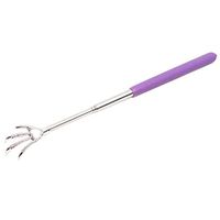 Potato001 Durable Bear Claw Stainless Steel Back Scratcher Telescopic Extendable Massage (Purple) …