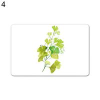 TbpersicwT Home bedroom carpet door mat, Diatom Mud Door Mat Plant Pattern Quick Drying Anti-skid Bathroome Floor Carpet-4