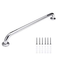 KingSo Bathroom Grab Bar Bathtub Handrail Shower Handgrip Safety Handle for Elderly Helping Handle Stainless Steel Chromed (32 inch)