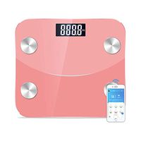 Body Fat Scales, Body Weighing Scales, Basic Health Measurements, BMI, Body Fat, Muscle, Bone Mass, Smart Body Composition Analyzer Scales CQOZ (Color : C)
