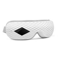 SpringlifeUSA Eye Massager Mask with Heat Built-in Bluetooth Speaker, Eye Stress Relaxer, Headache, Temple Pressure Relief for a Better Night's Sleep.