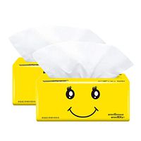 2 pack Natural wood pulp paper Ultra Soft Paper Towels, Facial Tissues, Toilet PaperWet water, Household cleaning supplies For babies and adults Table Kitchen Paper