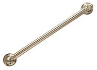 Liquid Accents Bathroom Grab Bar - Brushed Nickel, 18-Inch, Easy to Install on Shower, Tub or Bathroom Wall