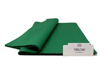 Holiday Green | 96 Sheets | 15 Inch x 20 Inch | Premium Quality Tissue Paper for Gift Bags, Gift Wrap, Paper Flower, Party Decoration, Pom Poms | Colors of Rainbow