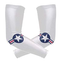 US Air Force USAF 1 Pair UV Protection Cooling Long Sports Arm Sleeve