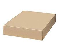 Kraft Shirt Apparel Box - 17" x 11" x 2½” - Case of 50