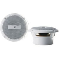 PolyPlanar 3" Round Flush-Mount Compnent Speakers - (Pair) White