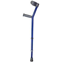 WPQW Crutches Telescopic Double-Clip Shock Arm Type Underarm Crutches Elbow Movement Multi-Function Anti-Slip Elbow -941Crutches