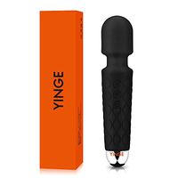 YINGE Mini Wand Massager for Women/Man with Powerful Vibrating Small Cordless Handheld Bullet Personal Waterproof Deep Tissue Therapeutic Massage Body Neck Foot …