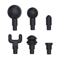 TDORA Massage Adapter and Bits,6 pcs Replaceable Massager Heads for Muscle Massage Gun Relaxation Trigger Point Massager Heads