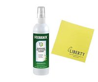 HygenX Headphones and Headset Cleaner - Spray Bottle (8 Oz.) Includes FREE Liberty Microfiber Cloth