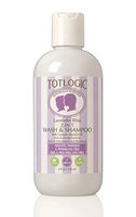 TotLogic Kids Natural 2 in 1 Body Wash and Shampoo, 8 oz | Plant Based Formula Gentle and Hypoallergenic for Sensitive Skin | Infused with Lavender Essential Oils