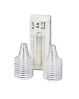 20PCS Ear Thermometer Earmuffs Plastic Earmuffs Disposable Ear Thermometer Probe Covers Replacement Digital Thermometers Caps Clear 1B