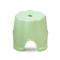 HAMIMI Low Stool Plastic Thickening Children's Table Living Room Bath Stool Creative Home Change Shoes Non-Slip Bathroom Stool Bath Shower Stool