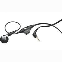 Headset Mono 3.5mm Hands-Free Earphone Single Earbud Headphone Earpiece w Mic Wired [Black] Compatible with Kyocera Cadence