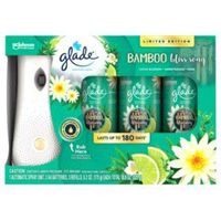 Glade Automatic Spray & 3 Refills Bamboo Bliss Song